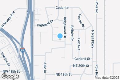 Map image of the property - 217 Cherrywood Dr
