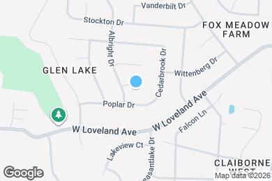 Map image of the property - 1849 Lemontree Ln