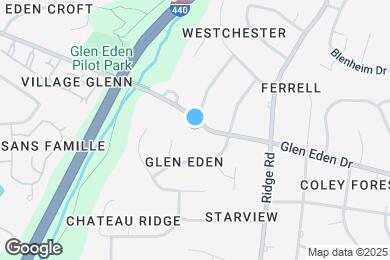 Map image of the property - 1213 Glen Eden Dr