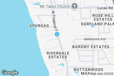 Map image of the property - 905 N Tropical Trail