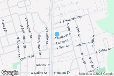 Map image of the property - 107 Toledo St