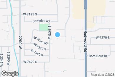Map image of the property - 1873 W 7265 S