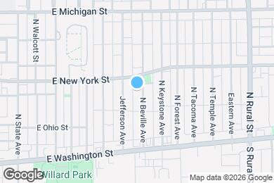 Map image of the property - 238.5 N Beville Ave