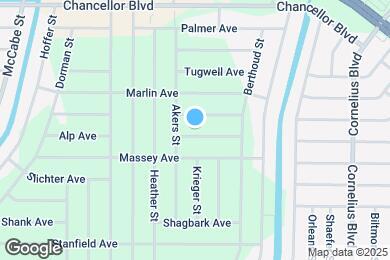 Map image of the property - 14316 Aldridge Ave