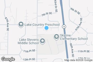 Map image of the property - 827 92nd Ave SE