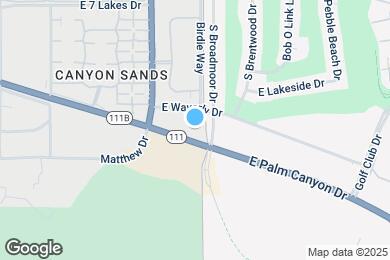Map image of the property - 2601 S Broadmoor Dr