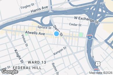 Map image of the property - 212 Atwells Ave