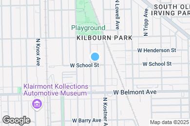 Map image of the property - 4414 W School St
