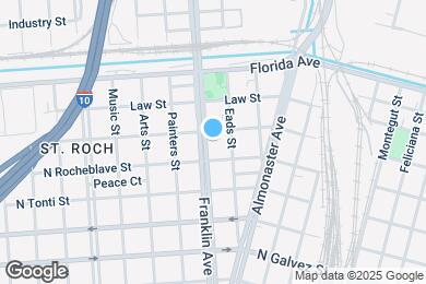 Map image of the property - 2427 Franklin Ave