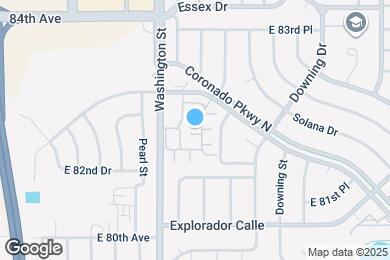 Map image of the property - 8168 Washington St