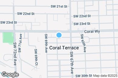 Map image of the property - 6782 SW 25th St