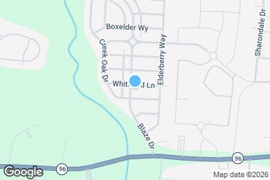 Map image of the property - 3346 Blaze Dr
