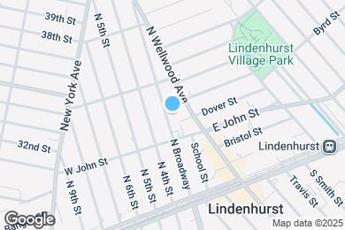 Map image of the property - 232 N Broadway