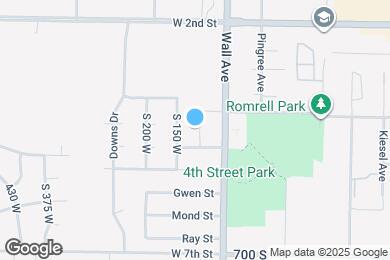 Map image of the property - 435 S 120 W