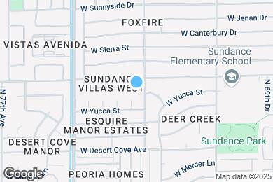 Map image of the property - 7317 W Greer Ave