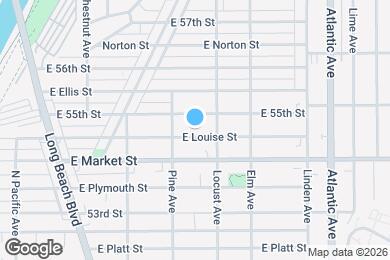 Map image of the property - 243 E Louise St