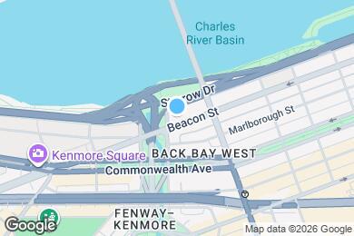 Map image of the property - 532 Beacon St