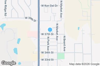 Map image of the property - 230 W 37th St