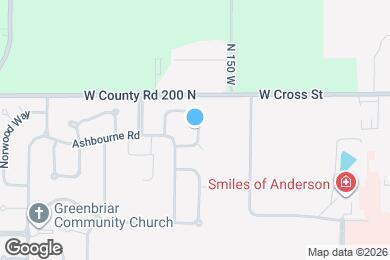 Map image of the property - 1907 E Balsam Ct