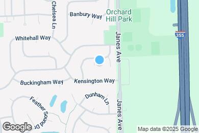 Map image of the property - 1020 Kent Ct