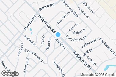 Map image of the property - 208 Starlight Dr