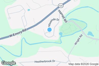 Map image of the property - 6560 Gentlewinds Dr