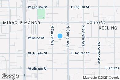 Map image of the property - 103 W Kelso St