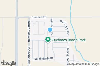 Map image of the property - 3632 Wild Daisy Dr