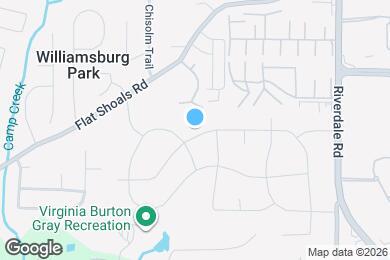 Map image of the property - 1387 Pineglen Dr