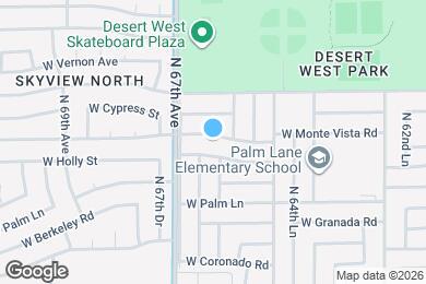 Map image of the property - 6619 W Monte Vista Rd