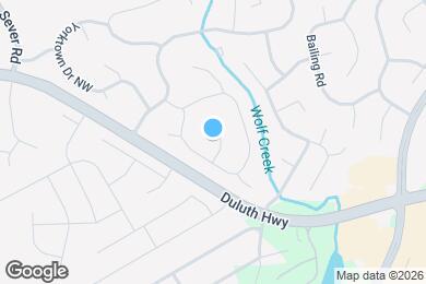 Map image of the property - 1222 Raleigh Ct