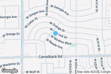Map image of the property - 6440 W Windsor Blvd