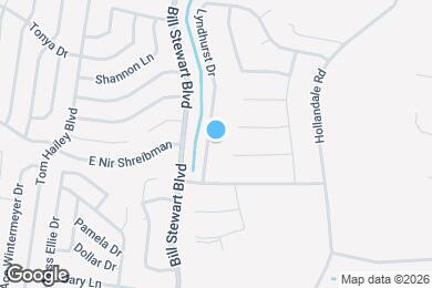 Map image of the property - 110 Lyndhurst Dr