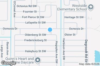 Map image of the property - 433 Oldenberg St SW