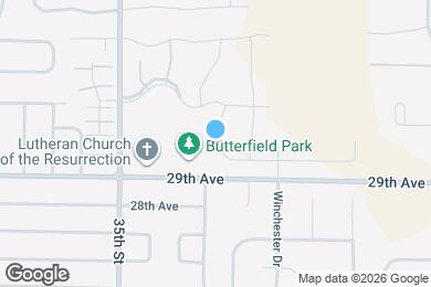 Map image of the property - 3707 English Glen Ave