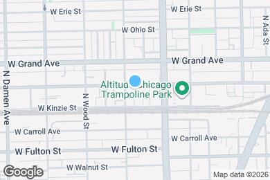 Map image of the property - 1647 W Hubbard St