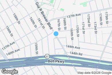 Map image of the property - 142 142nd Ave
