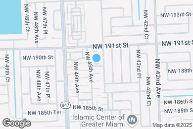 Map image of the property - 18947 NW 45th Ave