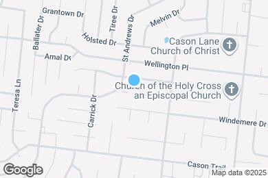 Map image of the property - 2920 Bray Ct