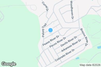 Map image of the property - 924 Bosque River Dr