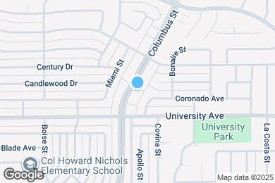 Map image of the property - 4317 Columbus St