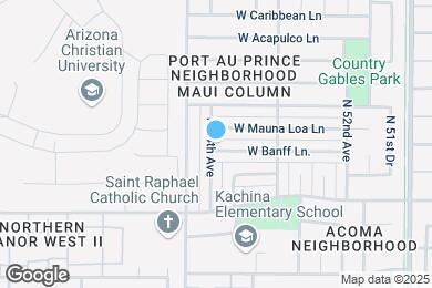 Map image of the property - 5352 W Banff Ln.
