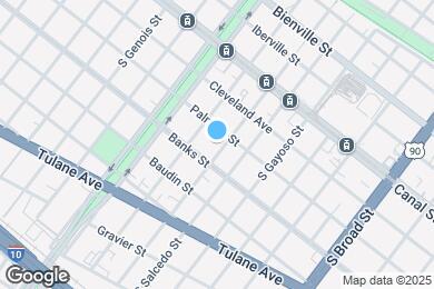 Map image of the property - 319 S Lopez St