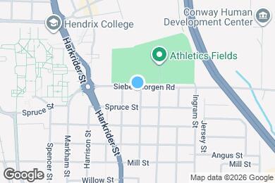Map image of the property - 1423 Hamilton St
