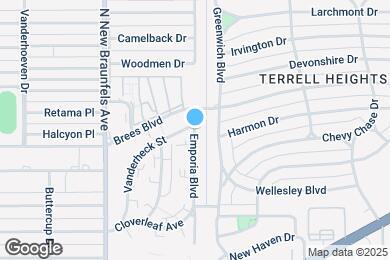 Map image of the property - 244 Emporia Blvd