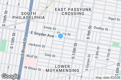 Map image of the property - 1114 Snyder Ave