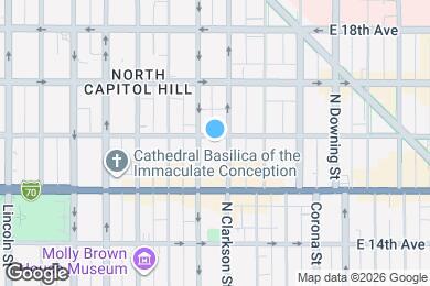 Map image of the property - 726 East 16th Avenue