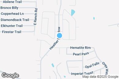 Map image of the property - 5235 Blue Ranch