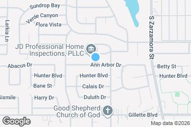 Map image of the property - 1451 Neria Loop