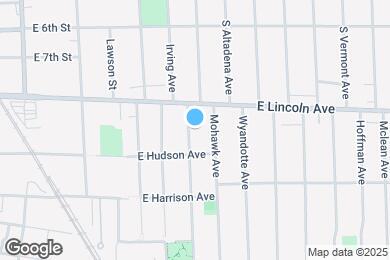 Map image of the property - 827 Longfellow Ave